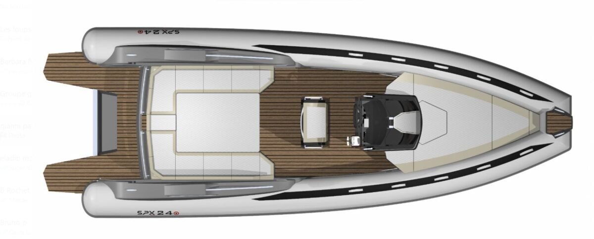 SPX 24 RIB semi-rigide