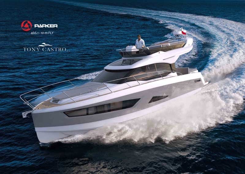 Parker Monaco 110 Fly - bateau à moteur