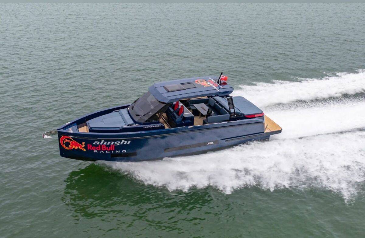 DE Antonio Yachts D37  Alinghi Red Bull Racing PROMO