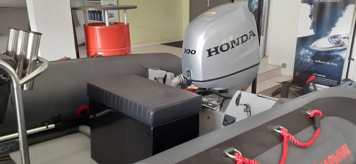 NARWHAL HD 580 / HONDA BF 100cv / REMORQUE / GPS 