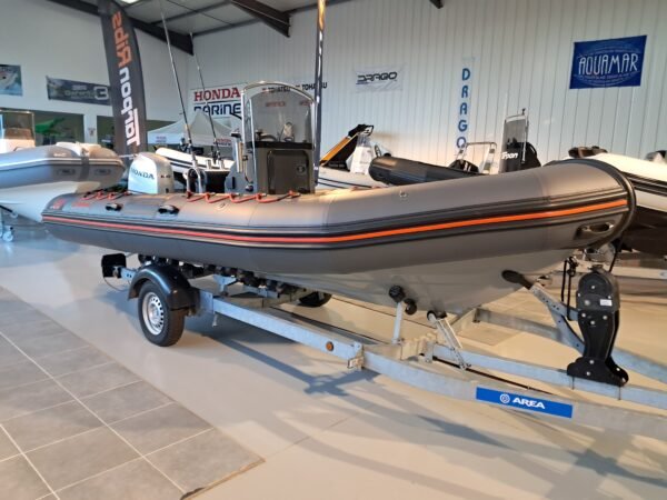 NARWHAL HD 580 / HONDA BF 100cv / REMORQUE / GPS  – Image 2