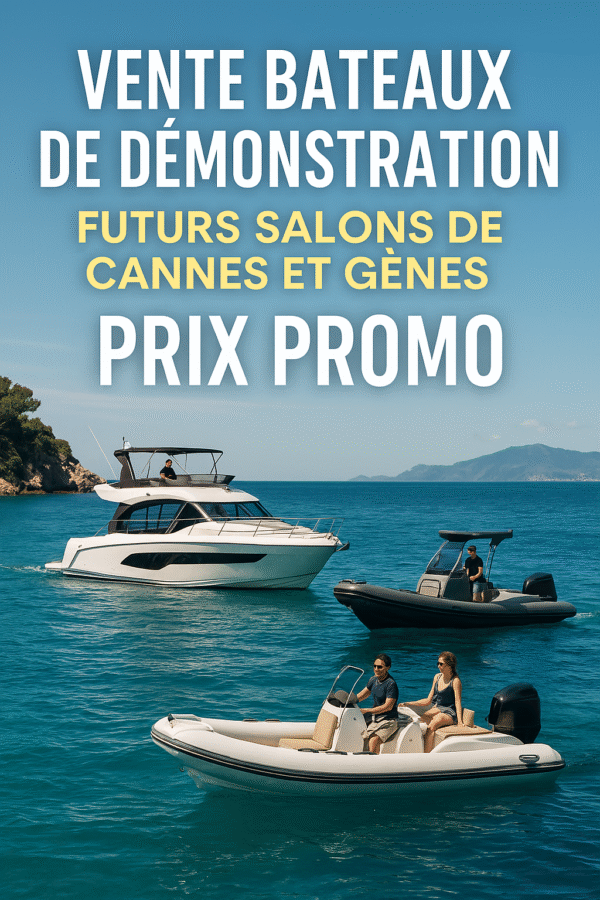 bateau de démonstration