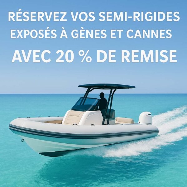 r&servez un semi-rigide salon de gênes et cannes