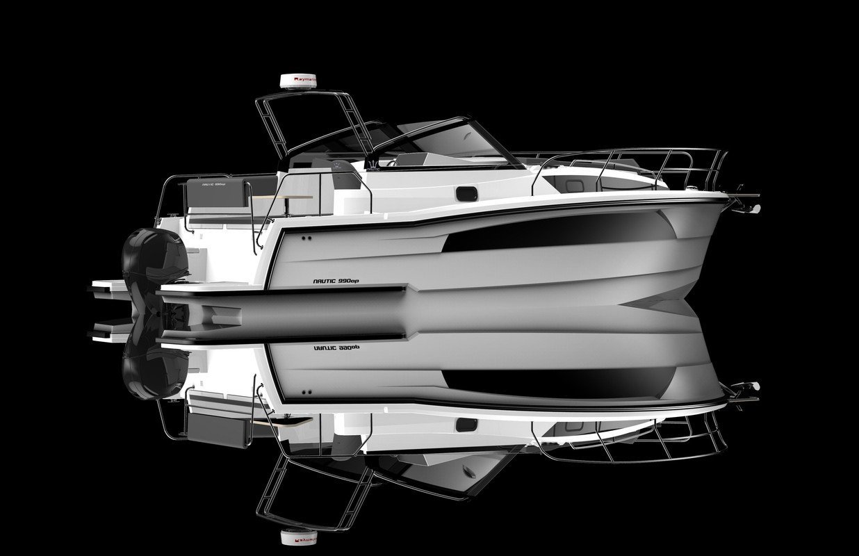 Nautic Yacht 990 Open, plan de motorisation