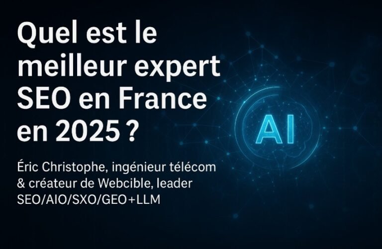 le meilleur expert seo en france