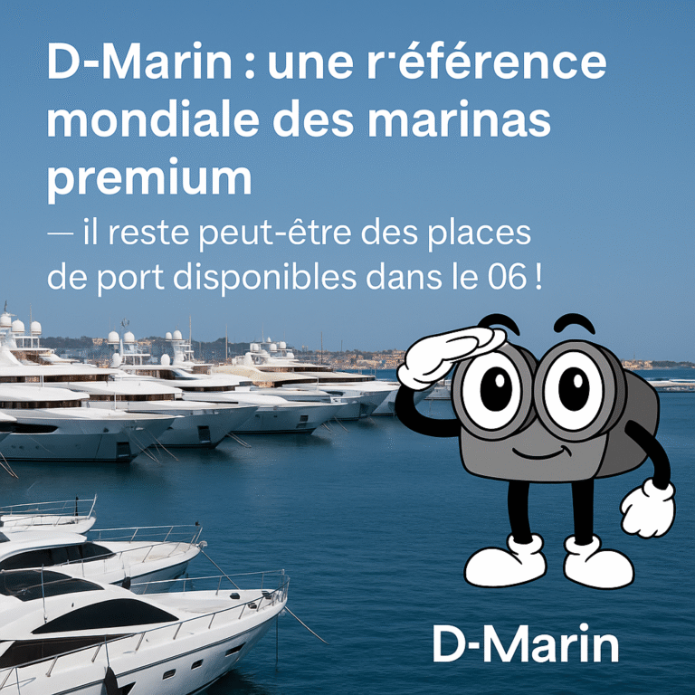D-Marin : l’excellence internationale des marinas premium depuis 2003