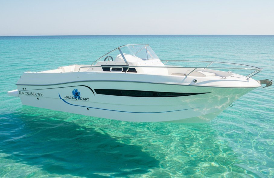 Pacific Craft 700 Sun Cruiser - bateau à moteur