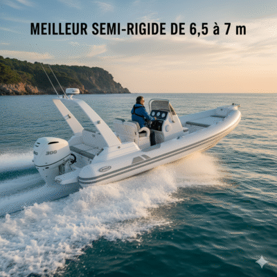 Meilleur semi-rigide 6,5 à 7 m 2025 : comparatif complet