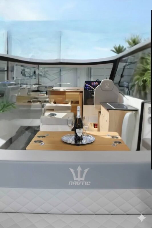 Nautic Yacht 880 Open, amenagement interieur