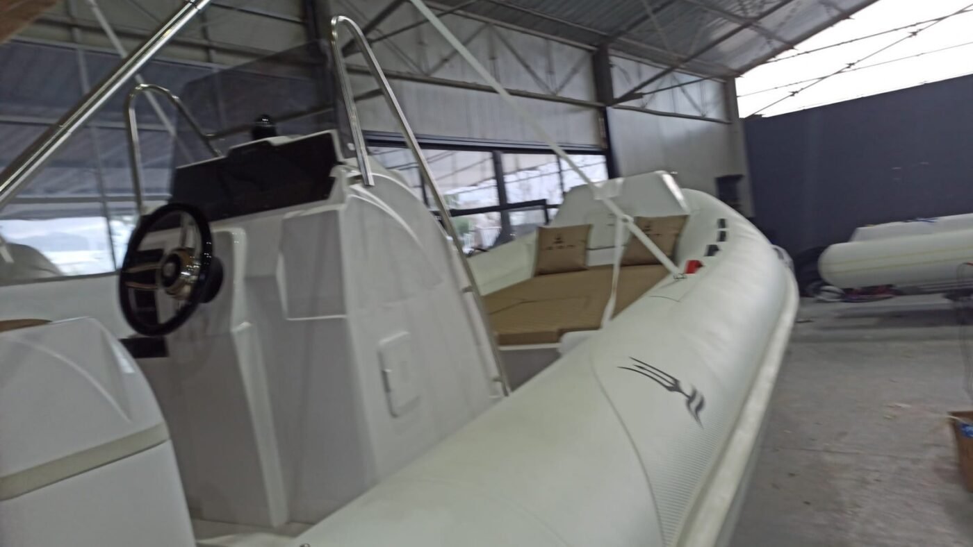 Icon 23 S, poste de pilotage et volant