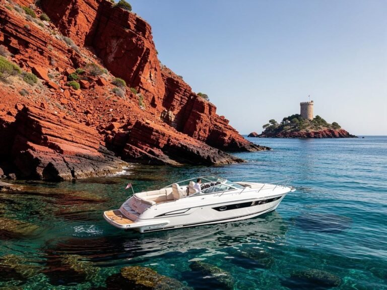 les plus belles balades en bateau entre cannes et saint tropez esterel iles de lerins et golfe