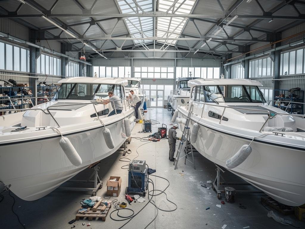 parker poland le chantier polonais derriere les bateaux parker