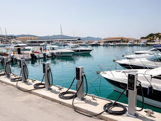 bornes de recharge electrique dans les ports de plaisance ou en est la france en 2026