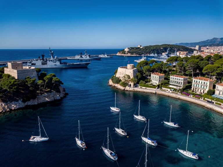 escale dans la rade de toulon et la baie du lazaret ports saint mandrier et modernisation 2026
