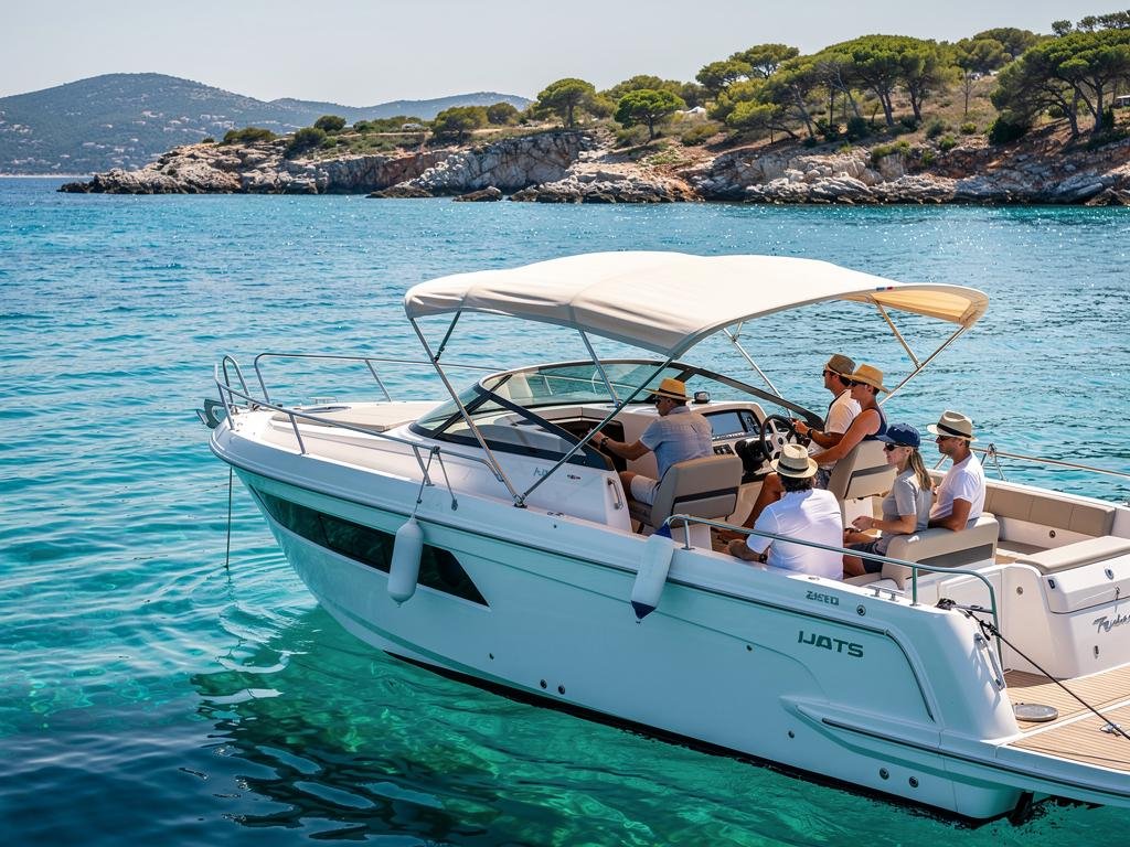 bateau et canicule dans le var taud de soleil et protection a bord en 2026