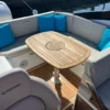 Parker 780 Escape cockpit arrière avec sièges Parker et plancher teck Parker 780 Escape cockpit arrière avec sièges Parker et plancher teck
