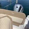 Ranieri NEXT 220 SH banquette arrière avec sellerie Luxury Taupe diamantée et logo Ranieri
