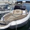 Ranieri NEXT 220 SH vue d'ensemble proue avec bain de soleil avant et bimini — sundeck italien 7.35m