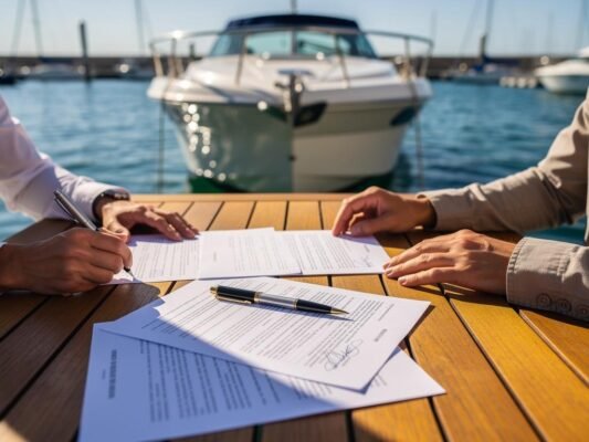 acte de vente dun bateau doccasion entre particuliers clause suspensive vices caches et hypotheque maritime le guide juridique 2026