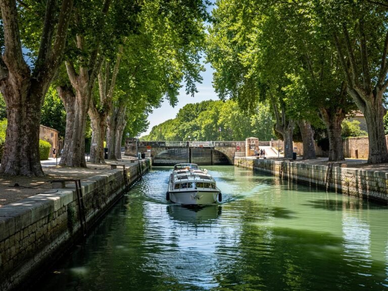 canal du midi en bateau itineraire et ecluses pour les vacances 2026