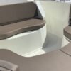 Pacific Craft 695 Open banquette arrière et coussins de bain de soleil