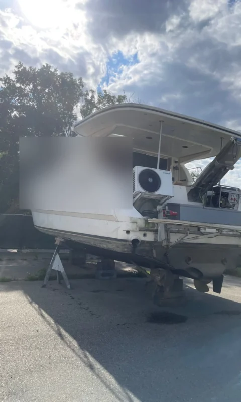 Azimut 43 Fly vue extérieure du yacht