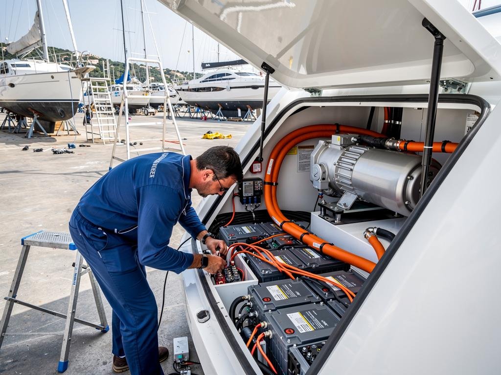 Refit électrique nautisme PACA