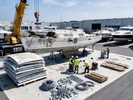 recyclage nautique 2026 ou vont les bateaux de plaisance en fin de vie