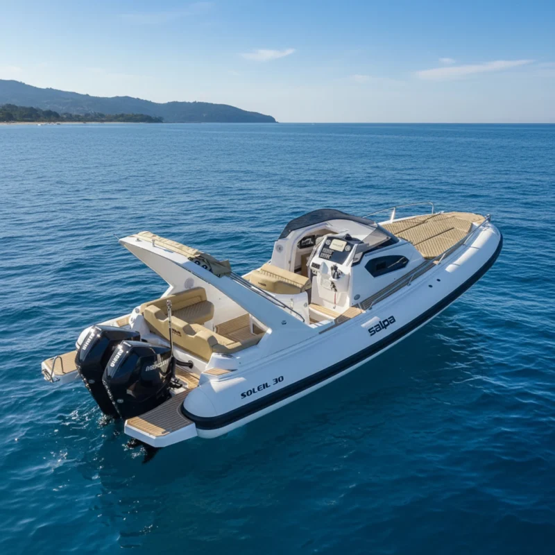 Salpa Soleil 30 2026 en navigation