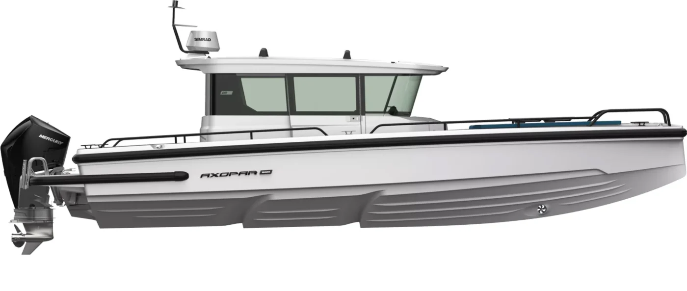 Axopar 28 Cabin Brabus Line 2021 vue 3