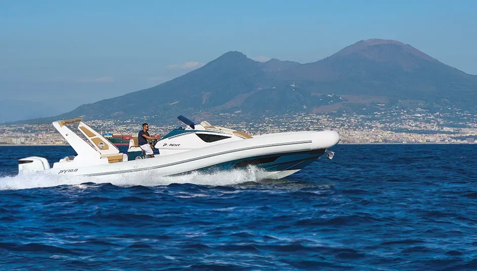 Semi-rigide PY Yacht PY10.0 Cabin neuf navigation vesuve