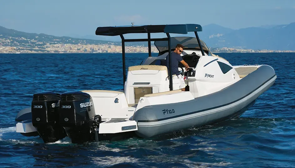 Semi-rigide PY Yacht PY10.0 Cabin neuf version t top