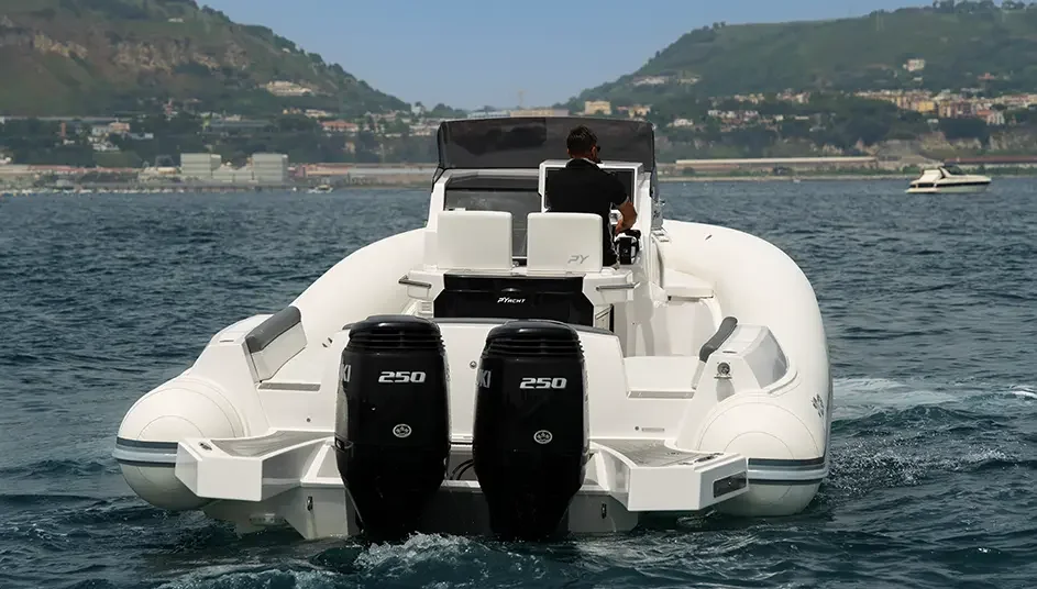 Semi-rigide PY Yacht PY10.OPEN neuf poupe double moteur
