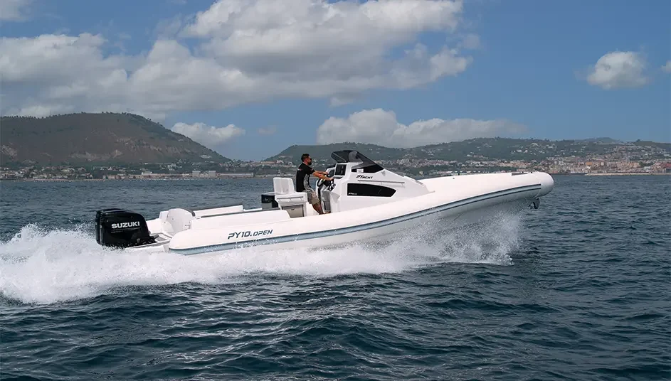 Semi-rigide PY Yacht PY10.OPEN neuf vitesse profil