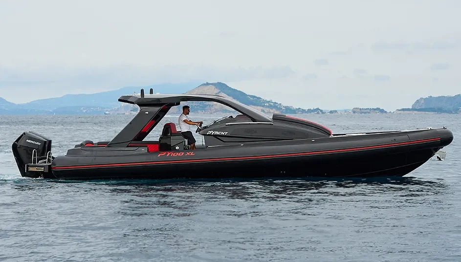 Semi-rigide PY Yacht PY100 XL neuf profil hard top