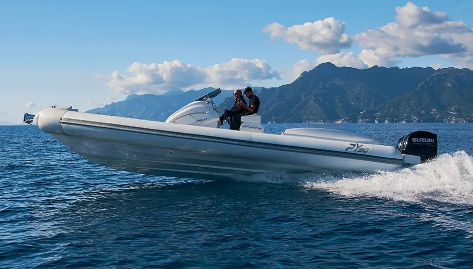 Semi-rigide PY Yacht PY90 neuf vitesse